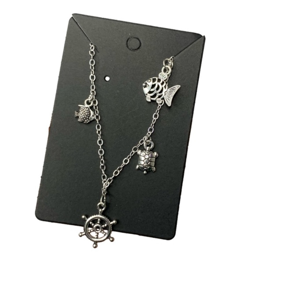 Sea life charm bracelet